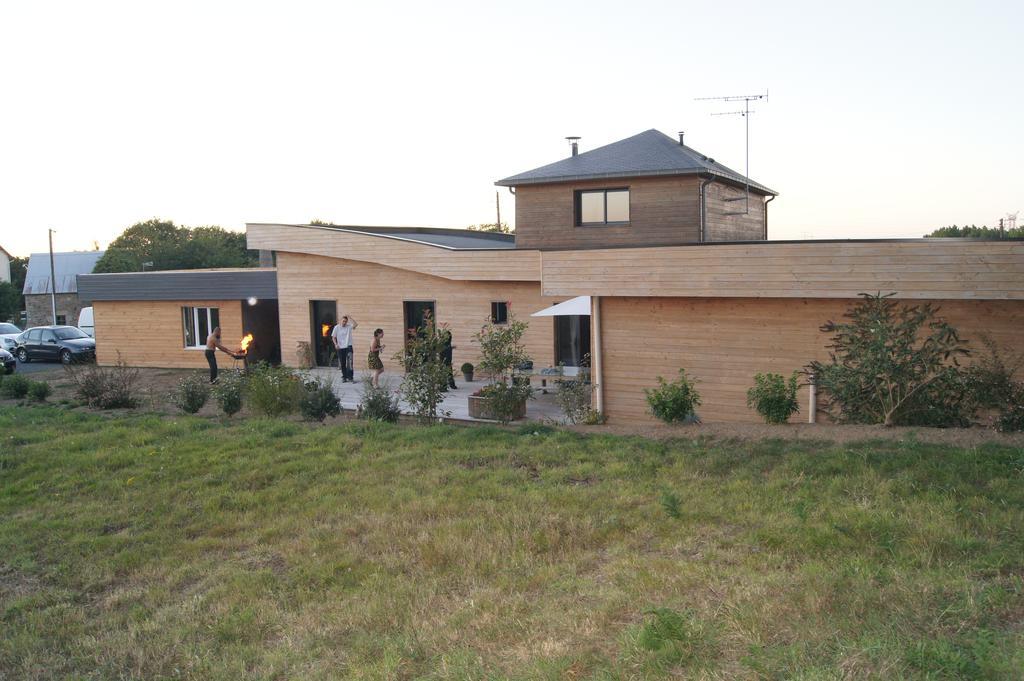 Maison En Ossature Bois Plaintel Екстер'єр фото
